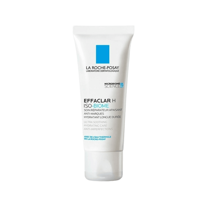 La Roche Posay Effaclar H Iso-Biome Ενυδατική & Αναπλαστική Κρέμα Προσώπου για Ξηρές/Ευαίσθητες Επιδερμίδες κατά των Ατελειών & της Ακμής 40ml