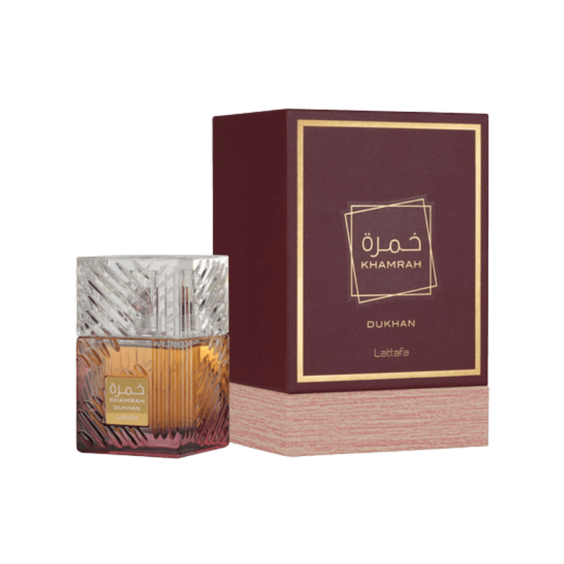 Lattafa Khamrah Dukhan Eau de Parfum Αντρικό Άρωμα 100ml