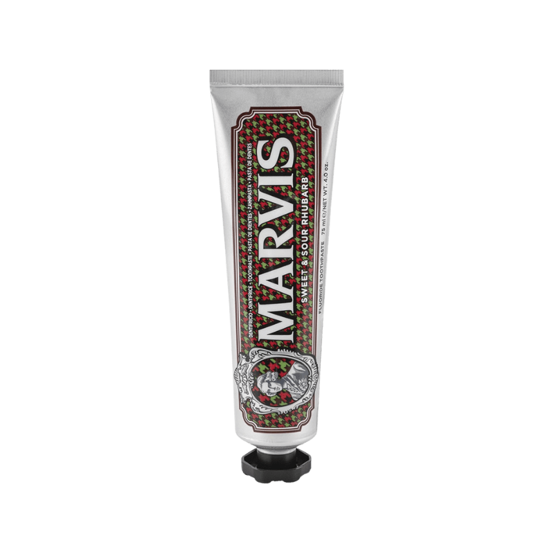 Marvis Sweet And Sour Rhubarb Mint Οδοντόκρεμα για Ουλίτιδα , Πλάκα & Τερηδόνα 75ml