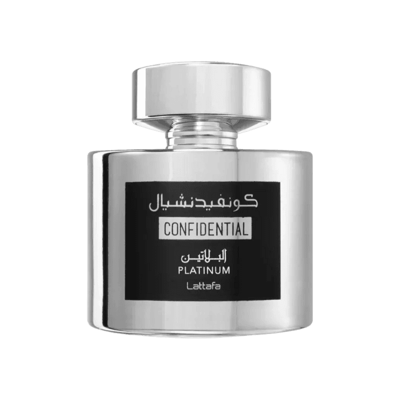 Lattafa Confidential Platinum Eau de Parfum Ανδρικό Άρωμα 100ml