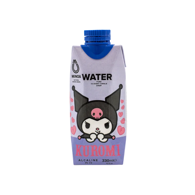 Minoa Kids Pure Water 360 Kuromi 330ml Παιδικό Νερό Minoa Kids Pure Water 360 Kuromi 330ml Εμφιαλωμένο Νερό σε Παιδική Χάρτινη Φυσική Συσκευασία